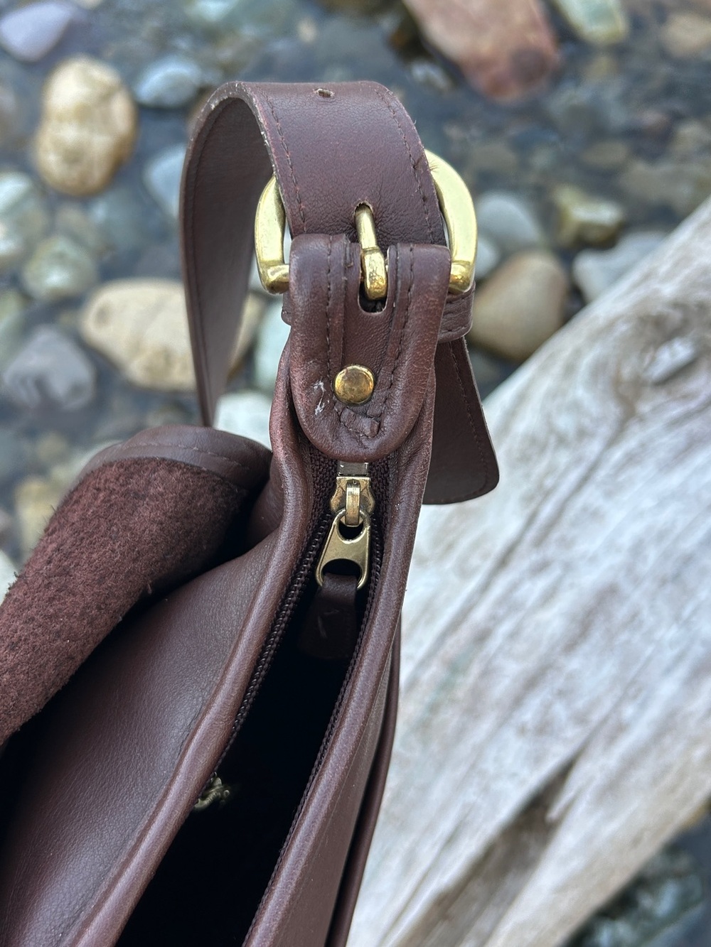 Vintage Coach 4115 Mahogany Whitney Bag  Made in the United States 🇺🇸 - Picture 6 of 16
